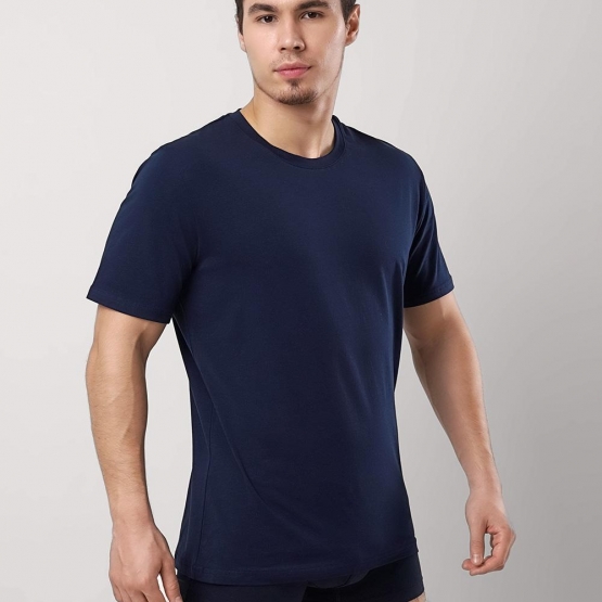 Клевер Фуфайка мужская CLE MF608710 т.синий