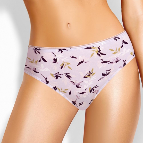 Клевер Трусы женские CLE C1183/3 (AW25/26 Виола) св.розовый/т.фиолетовый