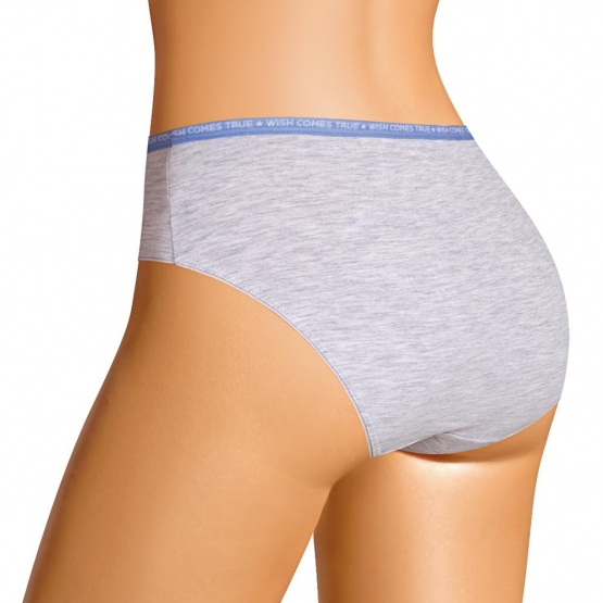 Клевер Трусы женские CLE C1186/4 (AW25/26 Селена) меланж св.серый