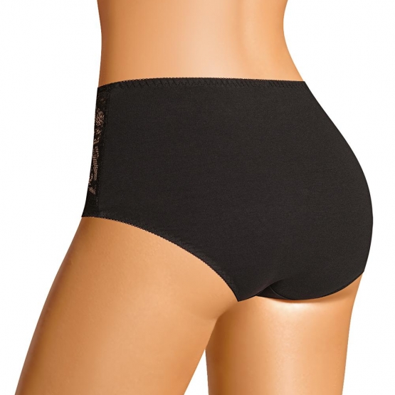 Клевер Трусы женские CLE M1166 (SS25 Кружево) чёрный