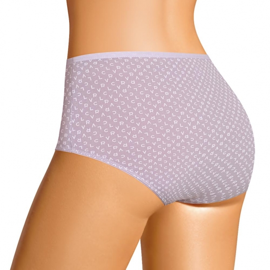 Клевер Трусы женские CLE M1186/1 (AW25/26 Селена) св.сиреневый/молочный
