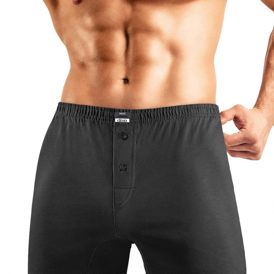 Клевер Трусы мужские CLE MBX608710/8maxi чёрный