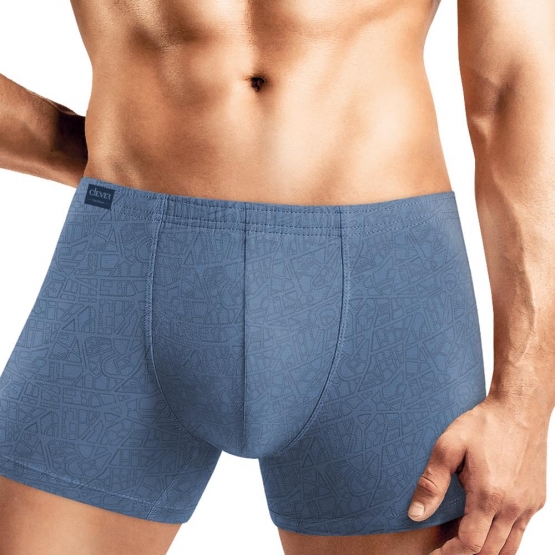 Клевер Трусы мужские CLE MSH450511 (AW25/26 Рандеву) джинсовый/синий