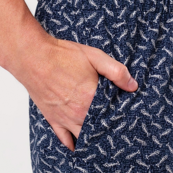 Клевер Шорты мужские CLE MHH451111 (AW25/26 Зимняя рыбалка) т.синий/св.бежевый