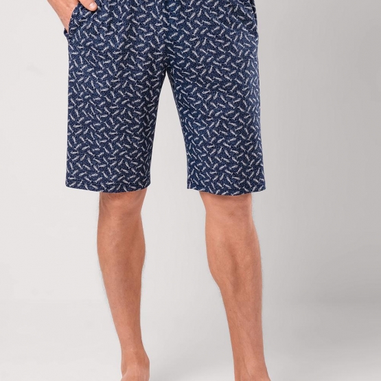 Клевер Шорты мужские CLE MHH451111 (AW25/26 Зимняя рыбалка) т.синий/св.бежевый