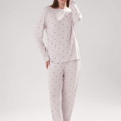 Клевер Комплект женский CLE LPC15-1181к (AW25/26 Миндаль) св.бежевый/св.коричневый