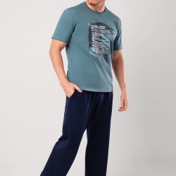 Клевер Комплект мужской CLE MHP451142/2 (AW25/26 Зимняя рыбалка) т.зелёный/т.синий