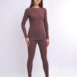 Клевер Комплект женский CLE LPK017к т.бордовый/молочный