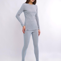 Клевер Комплект женский CLE LPK017к т.голубой/молочный