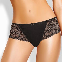 Клевер Трусы женские CLE B1166 (SS25 Кружево) чёрный