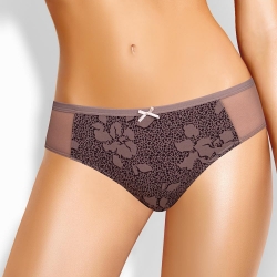 Клевер Трусы женские CLE B1181/1 (AW25/26 Миндаль) кофейный/коричневый