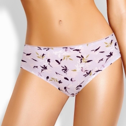 Клевер Трусы женские CLE BR1183/3 (AW25/26 Виола) св.розовый/т.фиолетовый