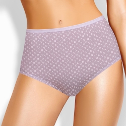 Клевер Трусы женские CLE M1186/1 (AW25/26 Селена) св.сиреневый/молочный