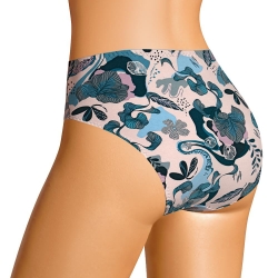 Клевер Трусы женские CLE C1196 (AW25/26 Адель) бежевый/св.зелёный