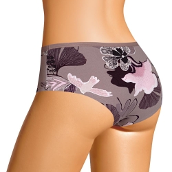 Клевер Трусы женские CLE SH1181 (AW25/26 Миндаль) т.бежевый/т.коричневый