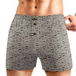 Клевер Трусы мужские CLE MBX450431 (AW25/26 Спайк) св.бежевый/чёрный