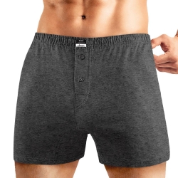 Клевер Трусы мужские CLE MBX608710/8maxi т.серый