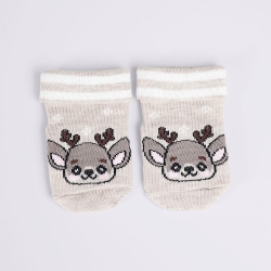 Клевер Носки детские CLE С020 меланж св.бежевый