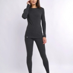 Клевер Комплект женский CLE LPK017к т.серый/молочный