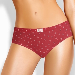 Клевер Трусы женские CLE B1202 (AW25/26 Конфетти) красный/молочный