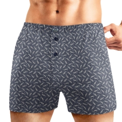 Клевер Трусы мужские CLE MBX451741 (AW25/26 Зимняя рыбалка) т.синий/св.бежевый