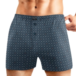 Клевер Трусы мужские CLE MBX451921 (AW25/26 Хоккей) оранжевый/т.бирюзовый